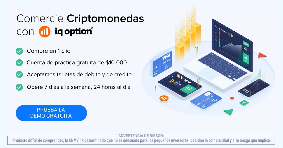 Invertir en criptomonedas iqoption